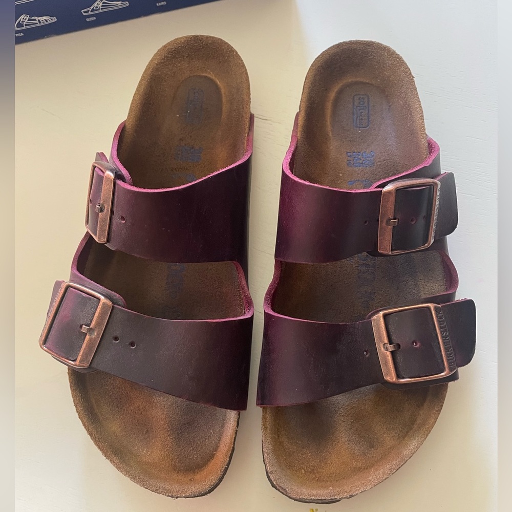 Arizona Birkenstocks in Zinfandel